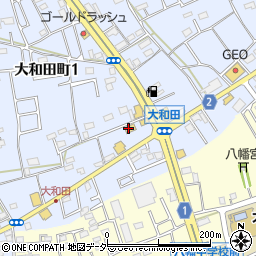サイゼリヤ さいたま大和田店周辺の地図