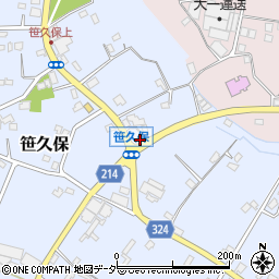 埼玉県さいたま市岩槻区笹久保847周辺の地図