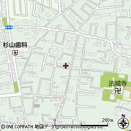 埼玉県川越市的場1969周辺の地図