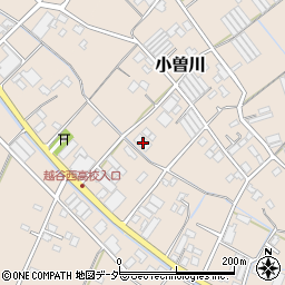 埼玉県越谷市小曽川370周辺の地図