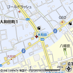 セブンイレブン大宮大和田１丁目店周辺の地図