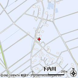 埼玉県吉川市下内川1651周辺の地図