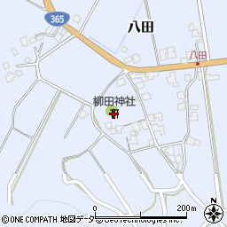 柳田神社周辺の地図