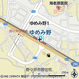 茨城県取手市周辺の地図