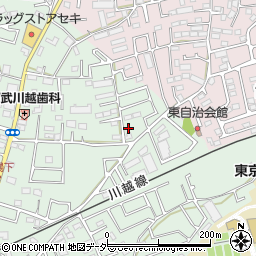 埼玉県川越市的場2439-14周辺の地図