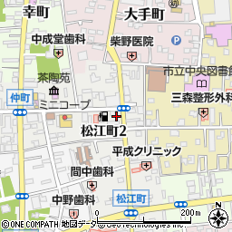 COFFEEGALLERY．COEDO周辺の地図