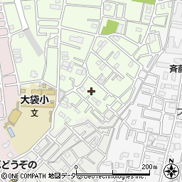 埼玉県越谷市恩間53周辺の地図