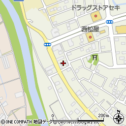 埼玉県越谷市大道65周辺の地図