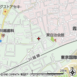 埼玉県川越市的場2439-16周辺の地図