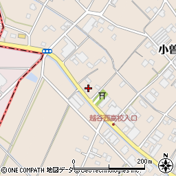 埼玉県越谷市小曽川437周辺の地図