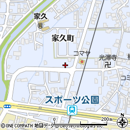 福井県越前市家久町101周辺の地図