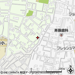 埼玉県越谷市恩間55-35周辺の地図