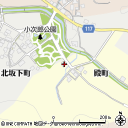 福井県越前市殿町8-29周辺の地図