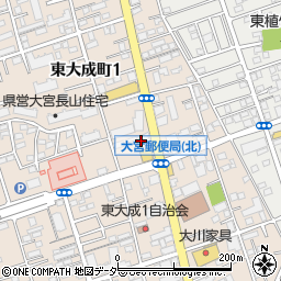 株式会社東京精密　埼玉営業所周辺の地図