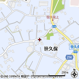 埼玉県さいたま市岩槻区笹久保1833周辺の地図