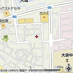埼玉県越谷市大道211周辺の地図