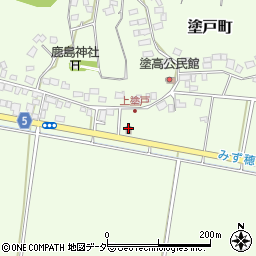 長戸郵便局周辺の地図