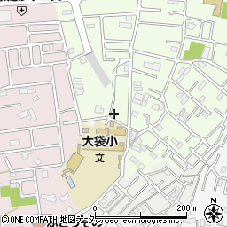 埼玉県越谷市恩間32-2周辺の地図