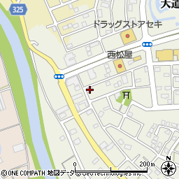 埼玉県越谷市大道104周辺の地図