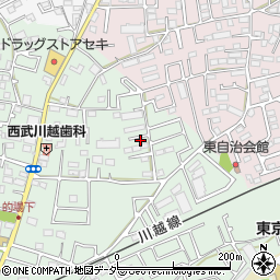 埼玉県川越市的場2424-8周辺の地図