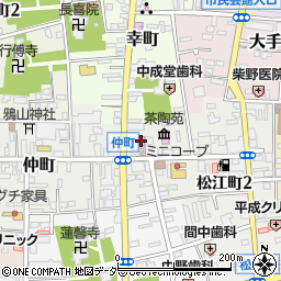 株式会社龜屋　本店周辺の地図