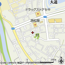 埼玉県越谷市大道98周辺の地図