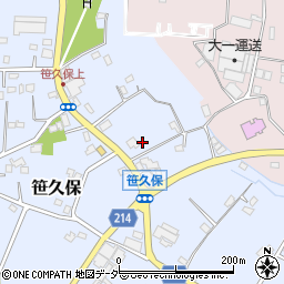 埼玉県さいたま市岩槻区笹久保844周辺の地図