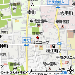 亀屋山崎茶店周辺の地図
