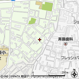 埼玉県越谷市恩間113周辺の地図