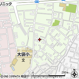 埼玉県越谷市恩間51-38周辺の地図