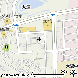 埼玉県越谷市大道133周辺の地図