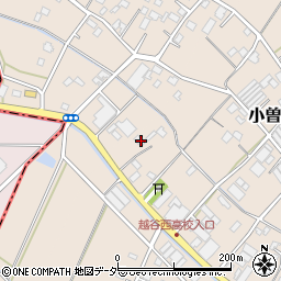 埼玉県越谷市小曽川477周辺の地図