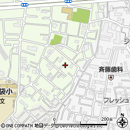 埼玉県越谷市恩間109周辺の地図