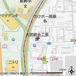 大宮鍍金工業周辺の地図