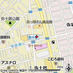 埼玉県越谷市弥十郎435周辺の地図