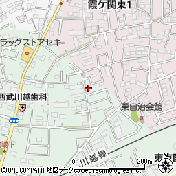 埼玉県川越市的場2430-54周辺の地図