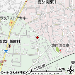 埼玉県川越市的場2430周辺の地図