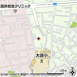 埼玉県越谷市恩間39-2周辺の地図
