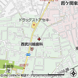 埼玉県川越市的場2420周辺の地図