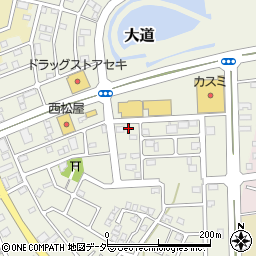 埼玉県越谷市大道193周辺の地図