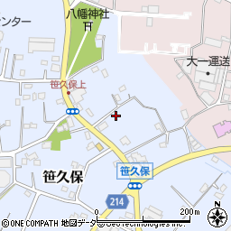 埼玉県さいたま市岩槻区笹久保831周辺の地図