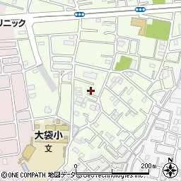 埼玉県越谷市恩間62周辺の地図