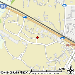 茨城県取手市野々井1106-8周辺の地図