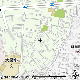 埼玉県越谷市恩間100-4周辺の地図