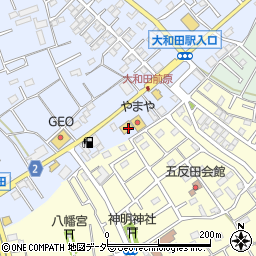 ワークマンプラスさいたま大和田店周辺の地図