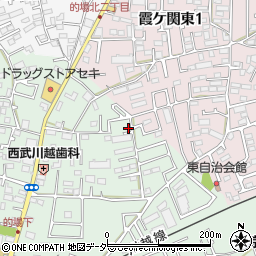 埼玉県川越市的場2429-22周辺の地図