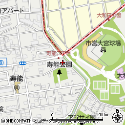 埼玉県さいたま市大宮区寿能町2丁目167-16周辺の地図