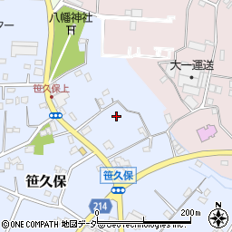 埼玉県さいたま市岩槻区笹久保834周辺の地図