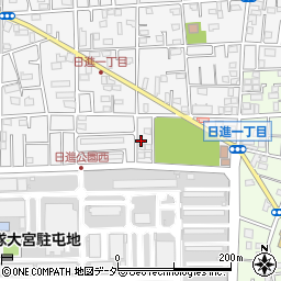 関東財務局大宮第２住宅周辺の地図