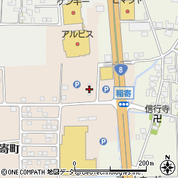 カッティング吉田周辺の地図